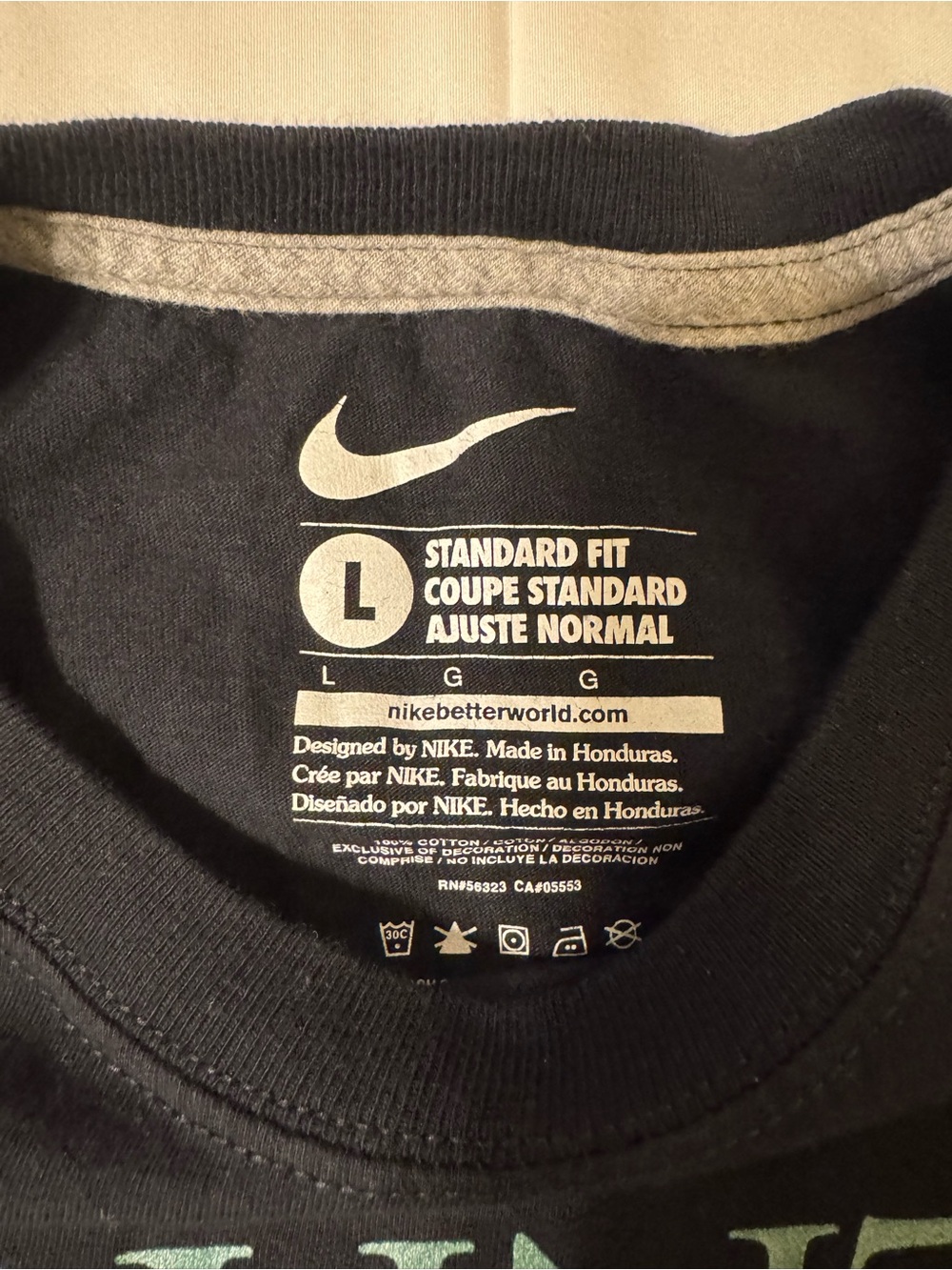 Vintage Nike Men’s Black Short-Sleeve Tee “Count your Pennys.” - Picture 7 of 8